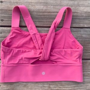 Athleta Twist Back Sports Bra Size Medium